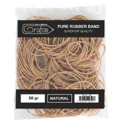 Rubber band natural caoutchouc 50g