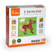 Дървени кубчета Viga toys Животните във фермата, 2+ години, 2006934510508357 04 