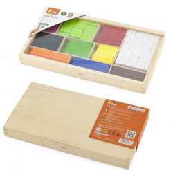 Кюизинер блокчета Viga toys 308 части, 3+ години