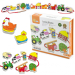 Дървена игра за нанизване Viga Toys Ферма, 2+ години, 2006934510595487 04 