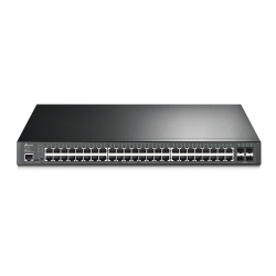 Комутатор TP-Link JetStream TL-SG3452P с 48 PoE+ порта