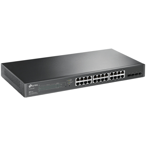 28-Port Gigabit Managed Switch TP-Link JetStream PoE+ TL-SG2428P, 2006935364030650 02  — OK Office 28-Port Gigabit Managed Switch TP-Link JetStream PoE+ TL-SG2428P, 2006935364030650 02