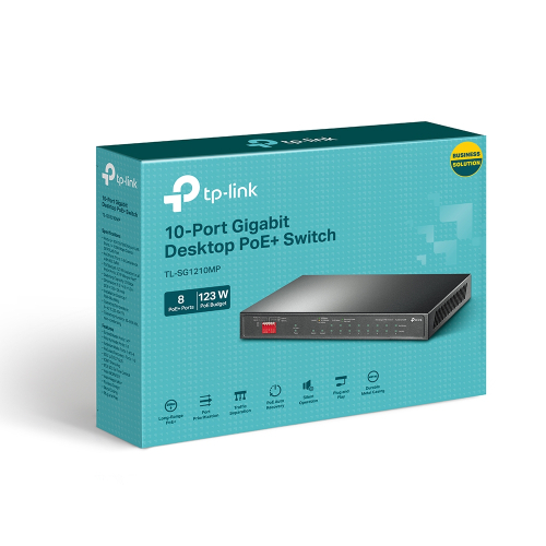 Комутатор TP-Link TL-SG1210MP , 2006935364052683 03  — OK Office Комутатор TP-Link TL-SG1210MP , 2006935364052683 03