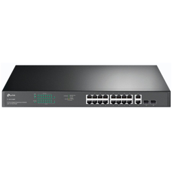 Комутатор TP-Link TL-SG1218MP с 2 SFP слота