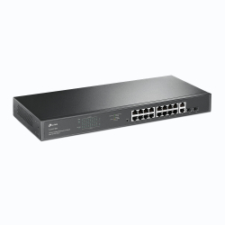 Комутатор TP-Link TL-SG1218MP с 2 SFP слота
