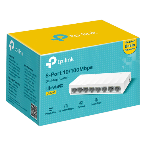 Суич TP-Link LS1008 8 портов 100Mbps, 1000000000040781 02 