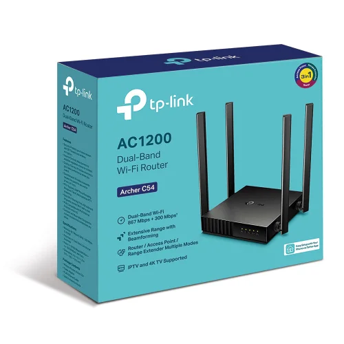 TP-Link Archer C54 AC1200 wireles router, 1000000000039668 03 