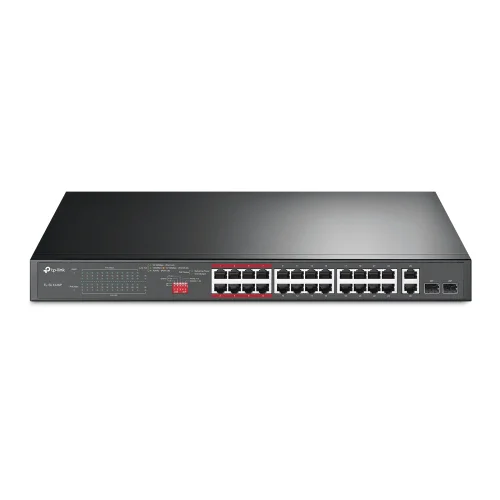 TP-Link TL-SL1226P 24-Port Unmanaged 10/100 Mbps Switch with 2-Gigabit PoE+ Ports, 2006935364089443