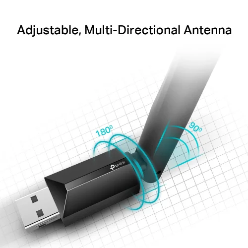 Wireless net. adapter TP-Link T2U PLUS, 1000000000045409 03 