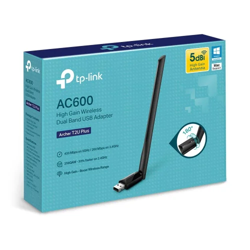 Wireless net. adapter TP-Link T2U PLUS, 1000000000045409 10 