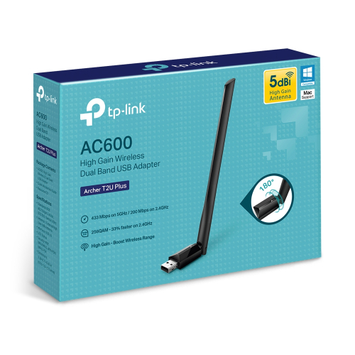 Wireless net. adapter TP-Link T2U PLUS, 1000000000045409 17 