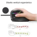 Mouse DELUX M618mini vertical Wireless/Bluetooth, 2006938820405429 06 