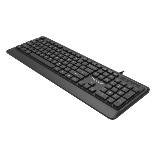 Keyboard Delux K7009BU, Black, 1000000000047956 04 