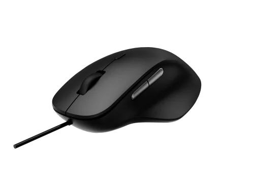 RAPOO Wired Silent Mouse N500, Black, 2006940056122391 04 