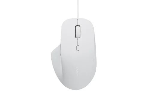 RAPOO Wired Silent Mouse N500, White, 2006940056122407 03 