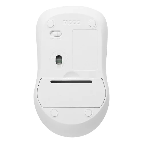 Wireless optical Mouse RAPOO 1680, Silent, 2.4GHz, White, 2006940056143709 02 