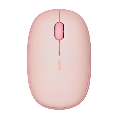 Безжична мишка RAPOO M660, Multi-mode, Свързване с 3 у-ва, Silent, Розова, 2006940056143808