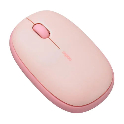 Безжична мишка RAPOO M660, Multi-mode, Свързване с 3 у-ва, Silent, Розова, 2006940056143808 02 