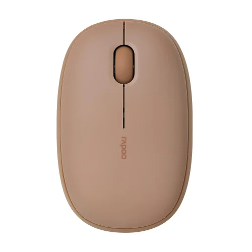 Безжична мишка RAPOO M660, Multi-mode, Свързване с 3 у-ва, Silent, Кафява, 2006940056143815 02 