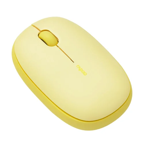 Безжична мишка RAPOO M660, Multi-mode, Свързване с 3 у-ва, Silent, Жълта, 2006940056143822 03 