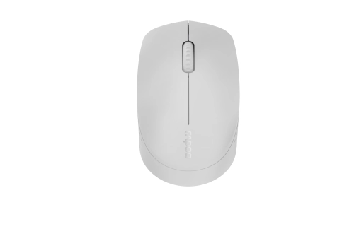 Wireless Mouse Rappo M100 Silent, Light Grey, 2006940056181855