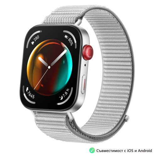 Смарт часовник Huawei Watch Fit 3, сив, 2006942103118616 02 