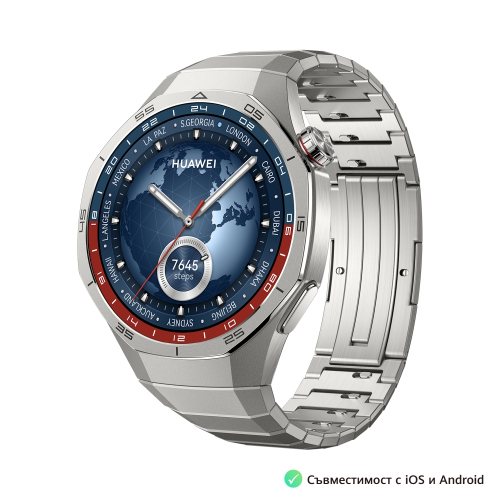 Смарт часовник Huawei Watch GT5 Pro, BT 46mm, титан, 2006942103132049 02 