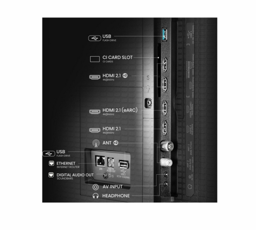 Смарт телевизор Hisense 100'' U7Q ULED 3840x2160, 2006942351418414 04 