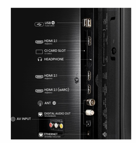 Смарт телевизор Hisense 50' E7Q 4K Ultra HD 3840x2160, 2006942351418636 04 