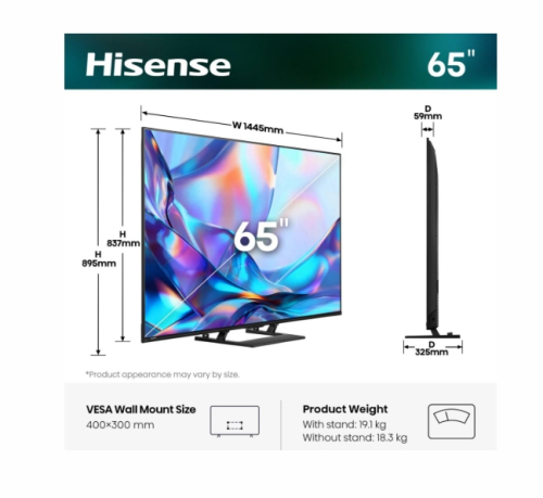 Смарт телевизор Hisense A7S 65
