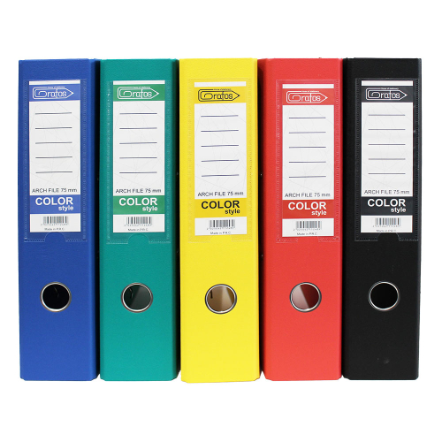 Lever arch file GRAFOS COLOR A4 8cm yell, 1000000000040446 03 