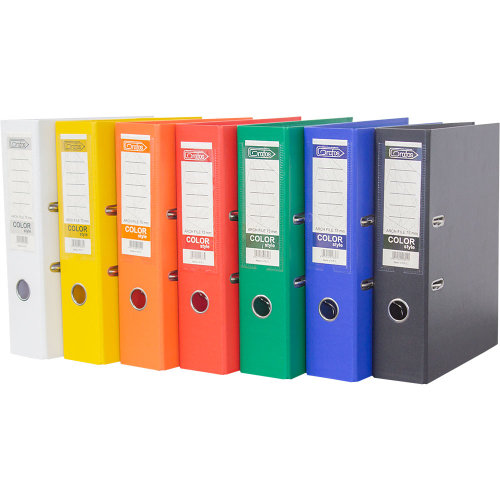 Класьор GRAFOS COLOR PP A4 8см оранжев, 1000000000040448 04 