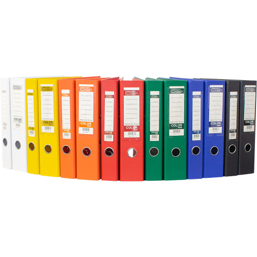 Класьор GRAFOS COLOR PP A4 8см оранжев, 1000000000040448 05 