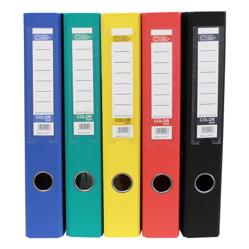 Lever arch file GRAFOS COLOR A4 5cm gree, 1000000000040440 03 