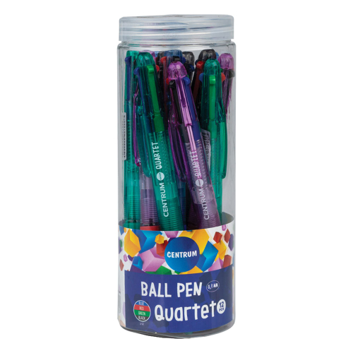 Химикалка Centrum 80126 0.7 мм 4 цвята, 1000000000004214 02 