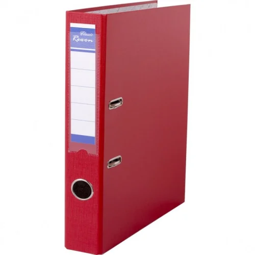Lever arch file Rexon PP edg.A4 5cm red, 1000000000005123