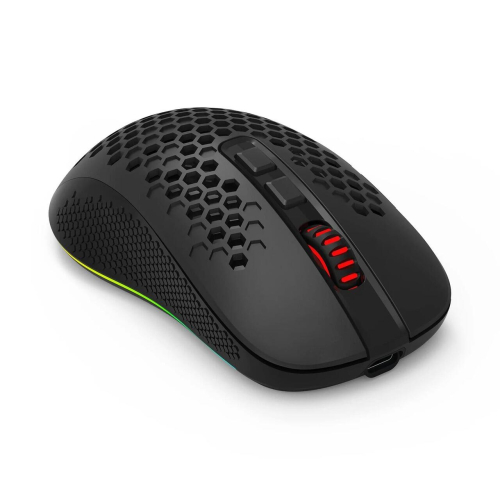 Безжична геймърска мишка Redragon Hana M694-RGB, черна, 2006950376725691 06 