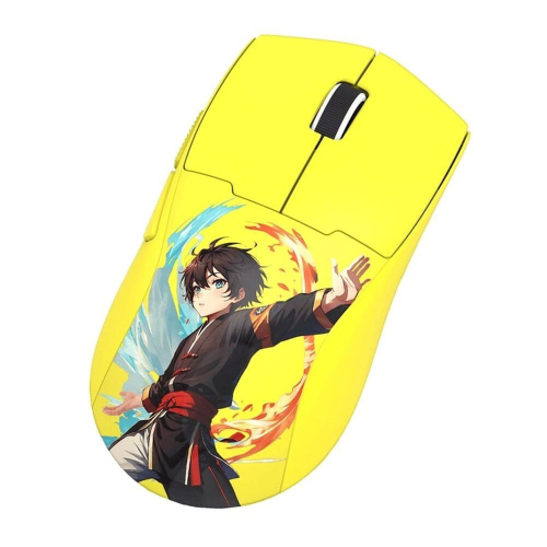 Redragon K1ng Max Anime M918 Wireless Gaming Mouse, Yellow, 2006950376726889 04 
