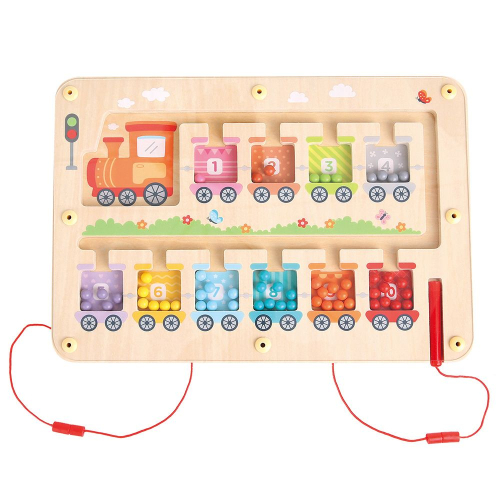 Двустранен магнитен лабиринт New classic Toys, 18+ месеца, 2006955273522558 02 