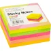 Sticky notes  75/75 mix neon 400 sheets, 1000000000004254 02 