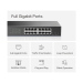 16-портов Gigabit Desktop/Rackmount комутатор Mercusys MS116GS, 2006957939002343 09 