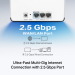Безжична рутер Wi-Fi 6 Mesh система Mercusys Halo H85X(3-pack), 2006957939003043 11 