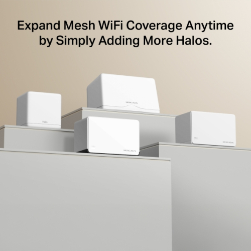 Wireless Router Wi-Fi 6 Mesh System Mercusys Halo H85X(3-pack), 2006957939003043 08 