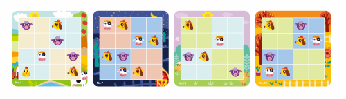 Магнитна настолна игра Tooky toy Детско Судоку Ферма 3+ години, 2006970090041099 02 