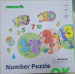 Детски пъзел Tooky Toy Животни и цифри, 2+ години, 2006970090044687 05 