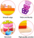 Дървена Монтесори низанка Tooky Toy сортер, 2+ години, 2006970090046735 04 