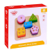 Дървена Монтесори низанка Tooky Toy сортер, 2+ години, 2006970090046735 04 