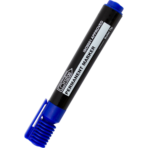 Permanent Marker Grafos Basic round blu, 1000000000040353 02 