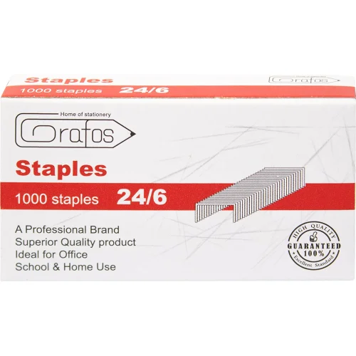 Staples for stapler  Grafos 24/6, 1000000000040371 02 