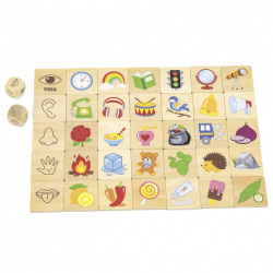 Логическа игра Viga Toys Научи сетивата, 3+ години